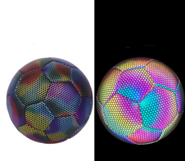 Balón de Fútbol Luminoso Reflectante con Costuras de Máquina - Image 2