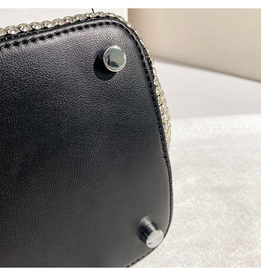 Bolso de Cadena con Cristales Brillantes - Bandolera Elegante - Image 10