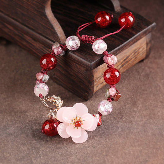 Pulsera de Turmalina Floral Clásica - Image 7