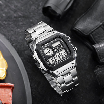 Reloj LED Luminoso de Moda para Hombre con Personalidad - Image 3
