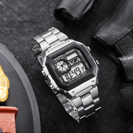 Reloj LED Luminoso de Moda para Hombre con Personalidad - Image 3