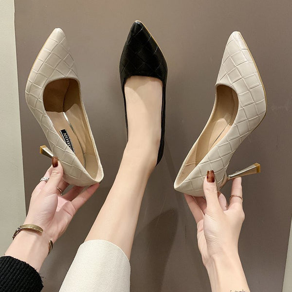 Tacones Puntiagudos Elegantes y Cómodos de Fácil Uso
