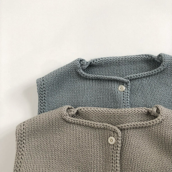 Chaleco Cardigan de Lana Tejida Premium