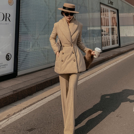 Gorro de Lana Vintage Temperamento Otoño Invierno - Image 11