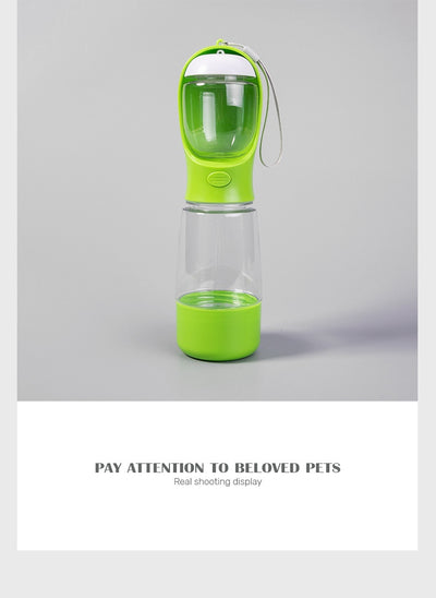 Bebedero Portátil 2 en 1 para Perros y Gatos con Compartimento de Alimento - Image 13