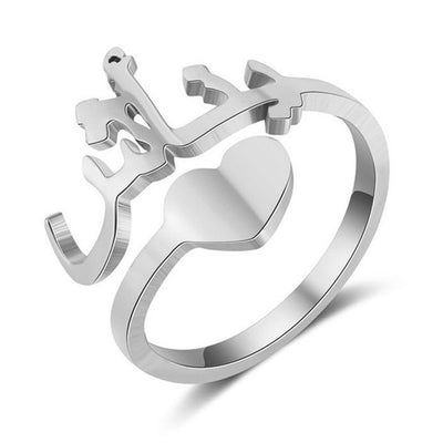 Anillo de Acero Titanio Personalizado con Nombre - Image 8