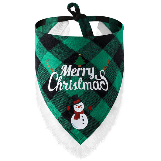 Pañuelo Navideño de Encaje para Perros - Bandana Festiva Elegante - Image 10