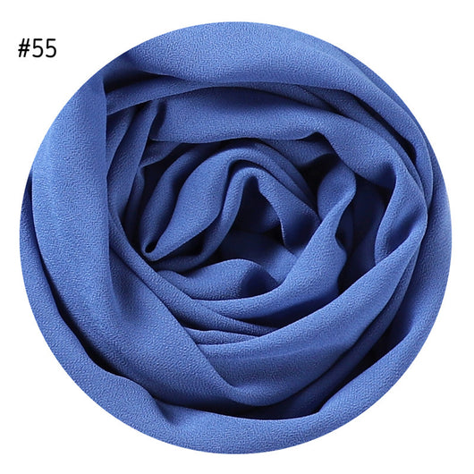 Pañuelo de Gasa de Perla Liso y Versátil para Mujer - Image 20