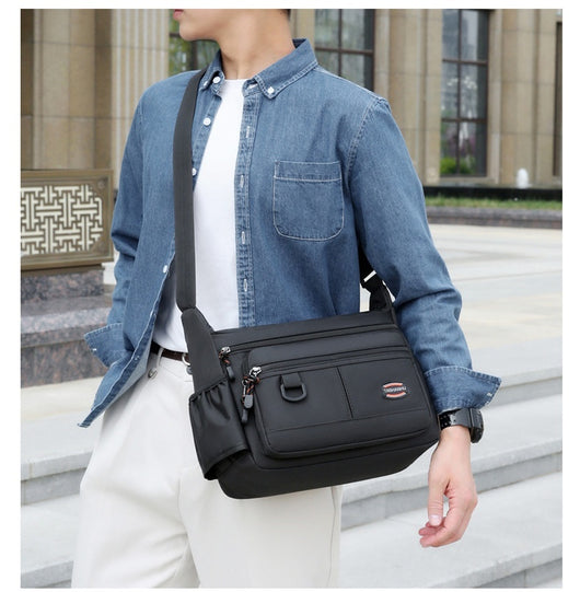 Bolsa Mensajera Casual de Gran Capacidad para Hombre - Image 18