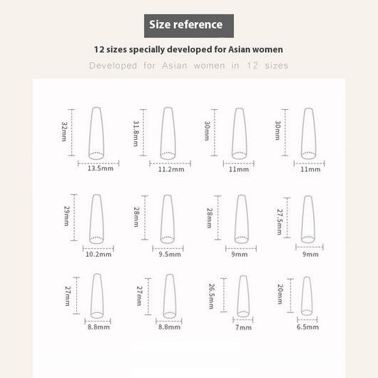 Uñas Postizas Adhesivas con Diseño de Líneas - Removibles y Reutilizables - Image 7