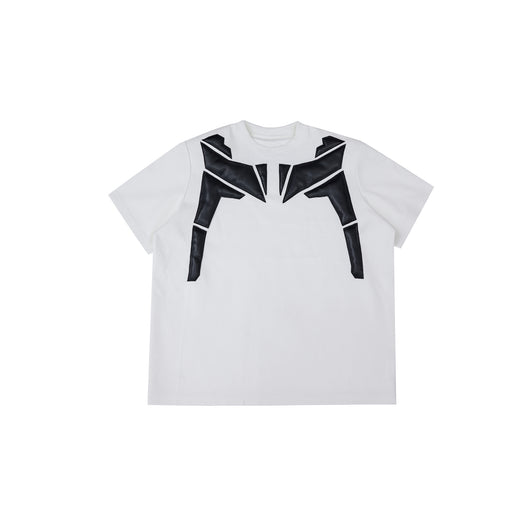 Camiseta Hombre Relieve 3D con Hombrera Acolchada - Image 3