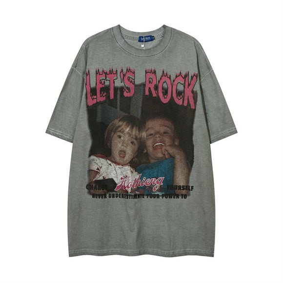 Camiseta Personalizada de Algodón para Hombre