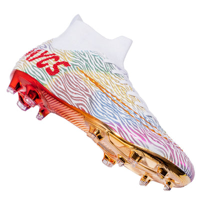 Botines de Fútbol Profesionales con Suela Reforzada Gold para Entrenamiento - Image 18