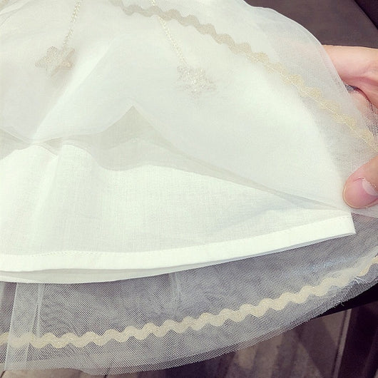 Vestido Tul Princesa Estilo Western para Niña - Verano Elegante - Image 8