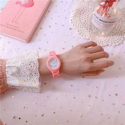 Reloj de Colores Pastel Estilo Kawaii Japonés - Image 11