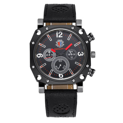 Reloj Casual para Hombre con Correa Ancha de Cuarzo - Image 3