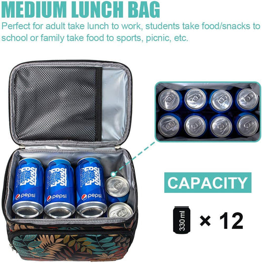 Bolsa Térmica Crossbody Oxford Gran Capacidad para Almuerzo - Image 13
