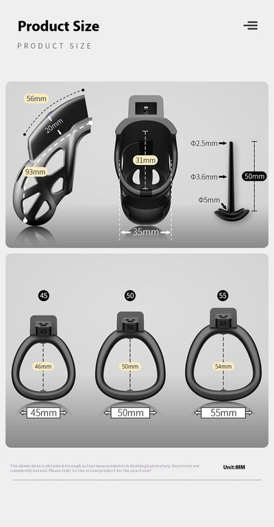 Candado de Control Remoto con Descarga Eléctrica para Hombre - Image 13