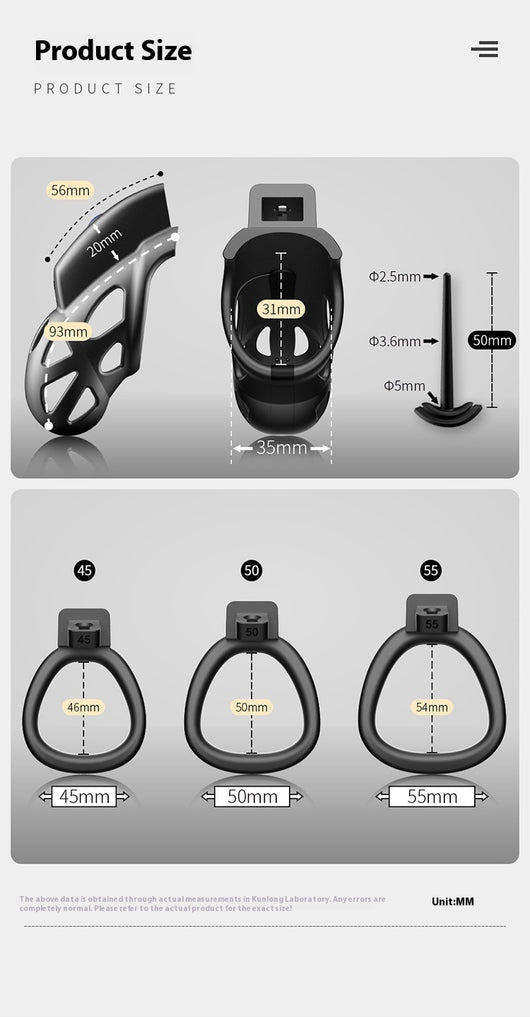 Candado de Control Remoto con Descarga Eléctrica para Hombre - Image 13