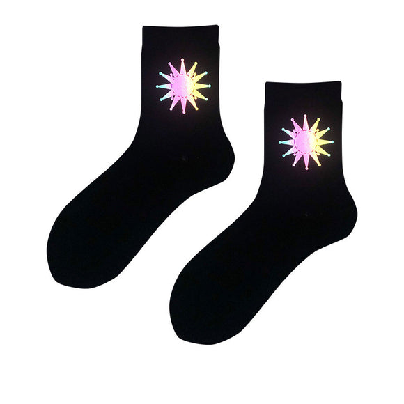 Calcetines Largos Reflectantes para Parejas - All Match