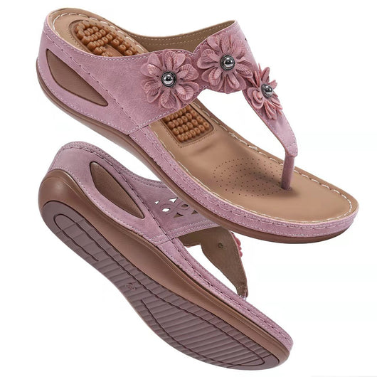 Pantuflas de Masaje Verano para Mujer - Suela Gruesa Antideslizante - Image 4