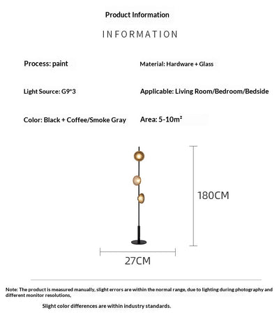 Lámpara de Piso Minimalista para Sala y Dormitorio - Image 11