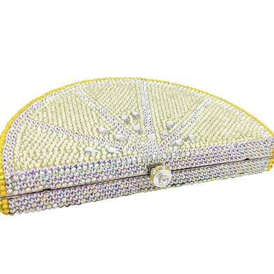 Cartera de Fiesta Diamantada con Base Plana para Mujer - Image 6