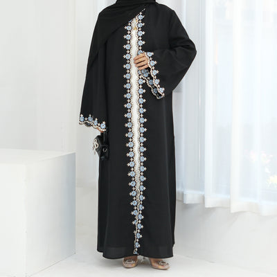 Bata Cardigan Bordado Dubai LR909 - Image 9
