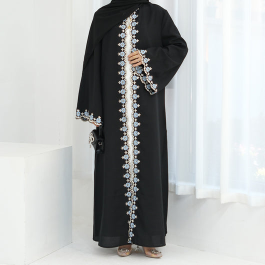 Bata Cardigan Bordado Dubai LR909 - Image 9