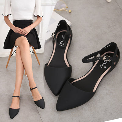 Sandalias Baotou de Gelatina Estilo Coreano para Mujer Verano - Image 3