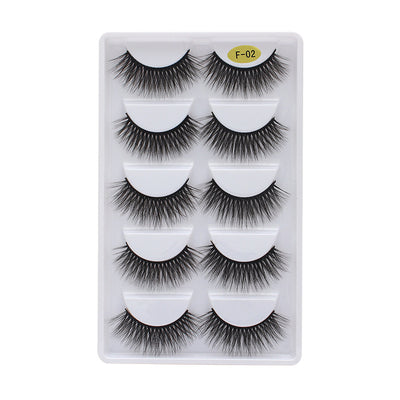 Pestañas Postizas Voluminosas 3D - Pack 5 Pares Multicapa - Image 10