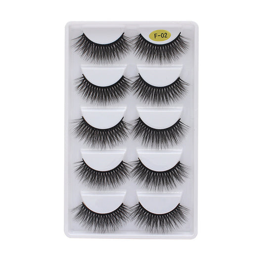 Pestañas Postizas Voluminosas 3D - Pack 5 Pares Multicapa - Image 10