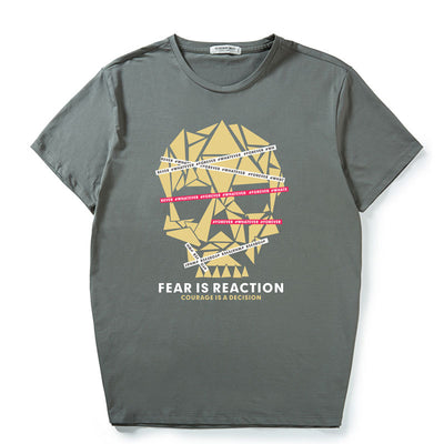 Playera de Calavera Summer Tide para Hombre - Manga Corta - Image 8
