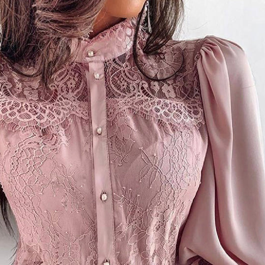 Blusa Manga Larga Mujer - Camisa Primavera Elegante - Image 10