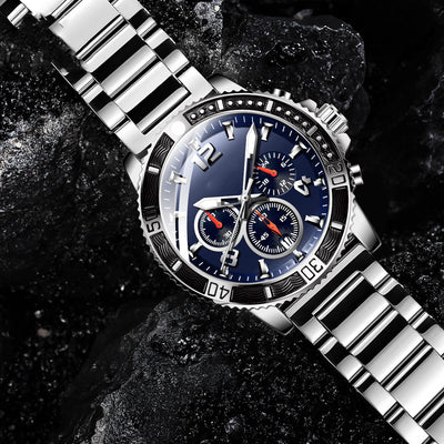 Reloj Deportivo Multifuncional con Banda de Acero Luminosa - Image 15