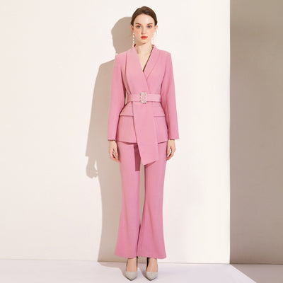 Traje Ejecutivo Femenino Elegancia Profesional Estilo Occidental - Image 10