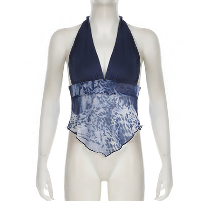 Top Halter Escotado sin Espalda Slim Fit para Mujer - Image 18