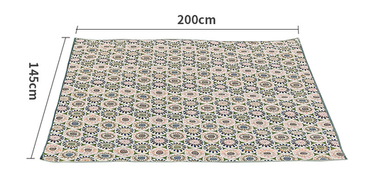 Tapete de Pasto Impermeable Jacquard Algodón Premium para Exterior - Image 7