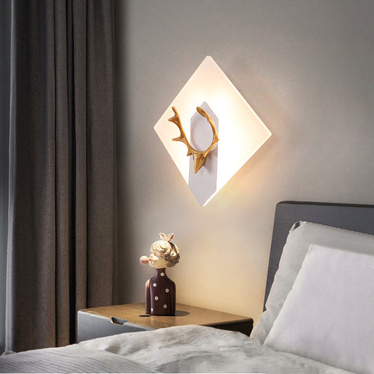 Lámpara de Pared Decorativa Astas Acrílico para Sala de Estar - Image 3