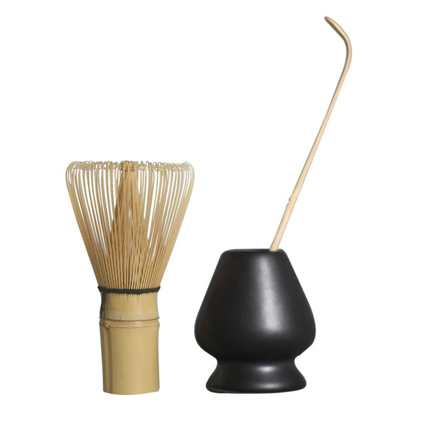 Cepillo Mezclador de Estilo Japonés y Accesorios para Ceremonia del Té - Image 6