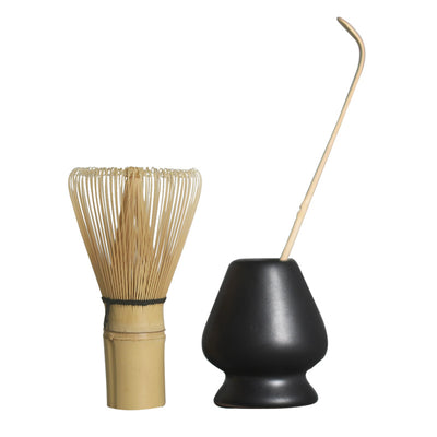 Cepillo Mezclador de Estilo Japonés y Accesorios para Ceremonia del Té - Image 6