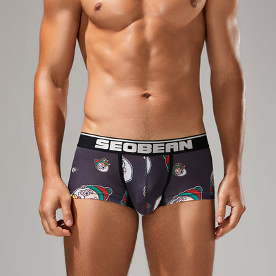 Calzoncillos Hombre Navidad Estampado Cintura Media Slim Fit - Image 32