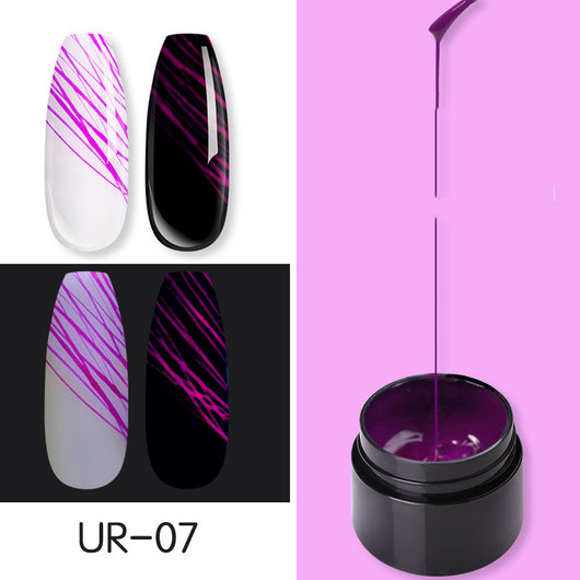 Gel de Uñas Efecto Araña Luminoso con Tecnología UV - Image 24