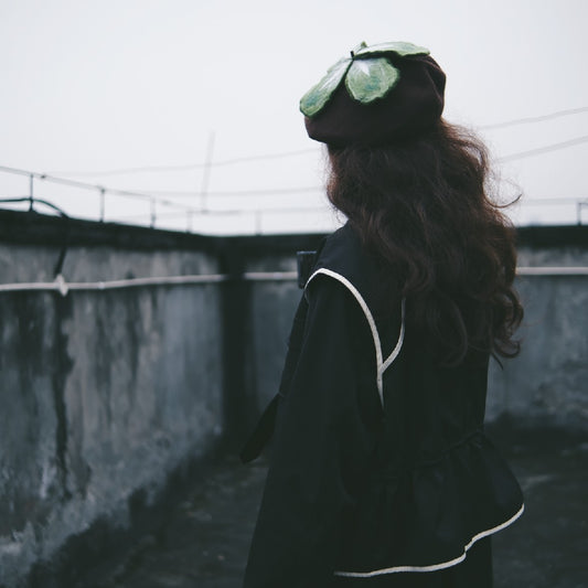 Gorro de Pintor Artesanal de Lana Estilo Japonés
