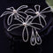 Tiara Nupcial de Cristal con Peine Elegante para Novia