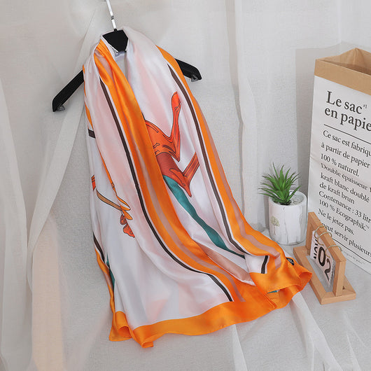 Pañuelo de Seda Protector Solar para Todas las Estaciones - Image 11