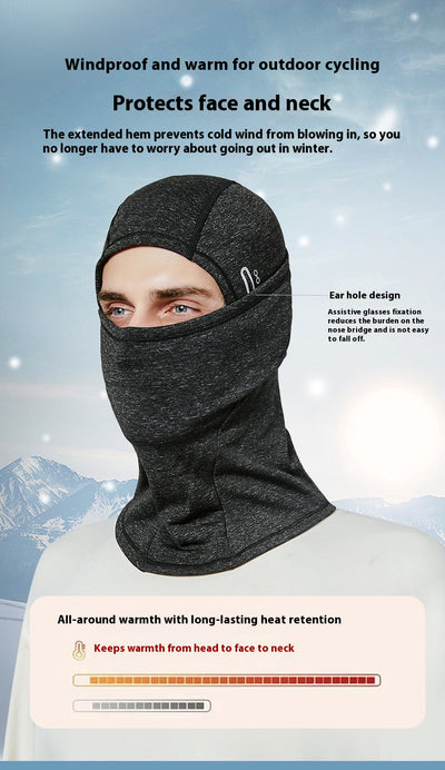 Pasamontaña Térmico Protector contra Viento y Frío para Deportes de Invierno - Image 19