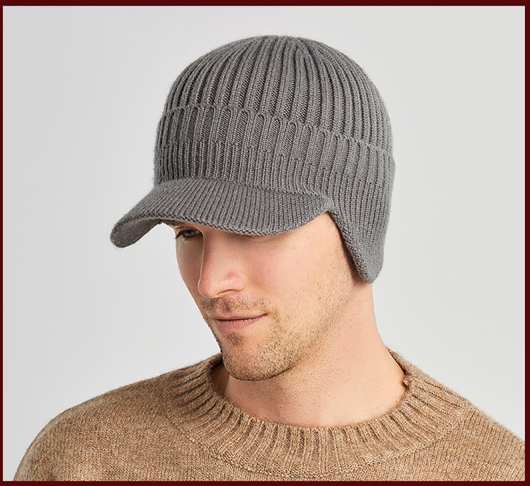 Gorro Tejido de Abrigo para Otoño e Invierno - Protección de Oídos - Image 14