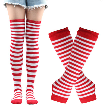 Conjunto de Calcetines y Guantes Festivos Trébol Poliéster - Image 16