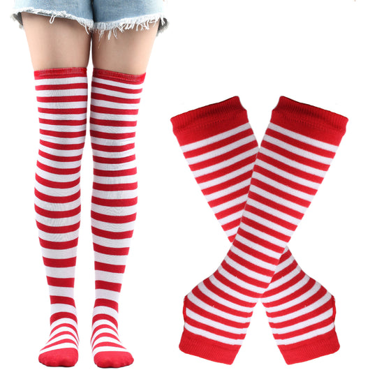 Conjunto de Calcetines y Guantes Festivos Trébol Poliéster - Image 16